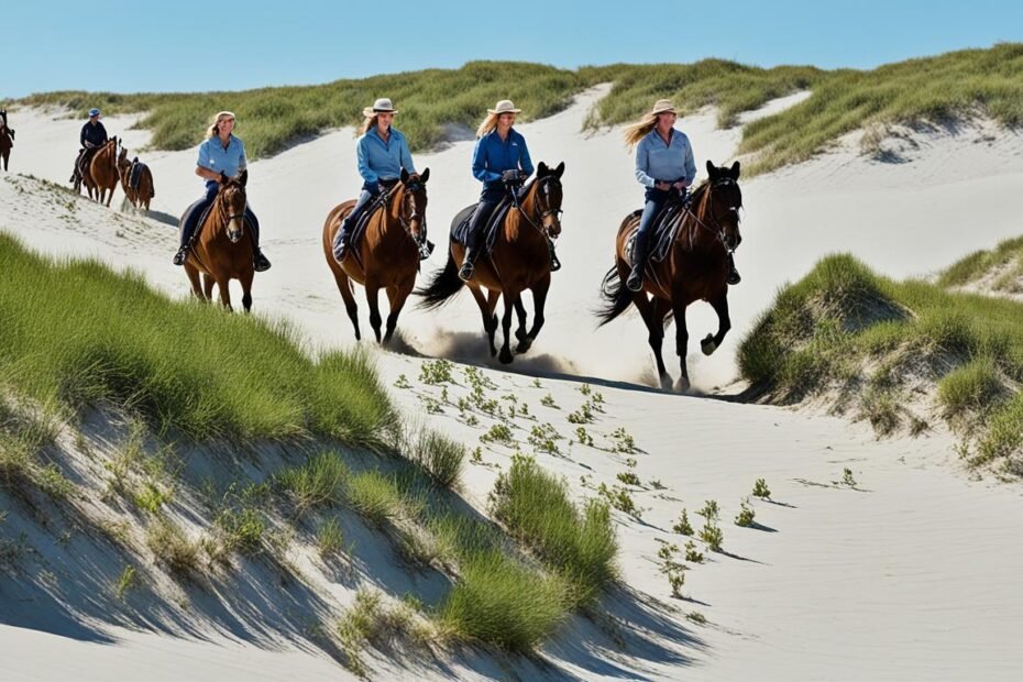 Equine-Led Dune Stabilization Efforts