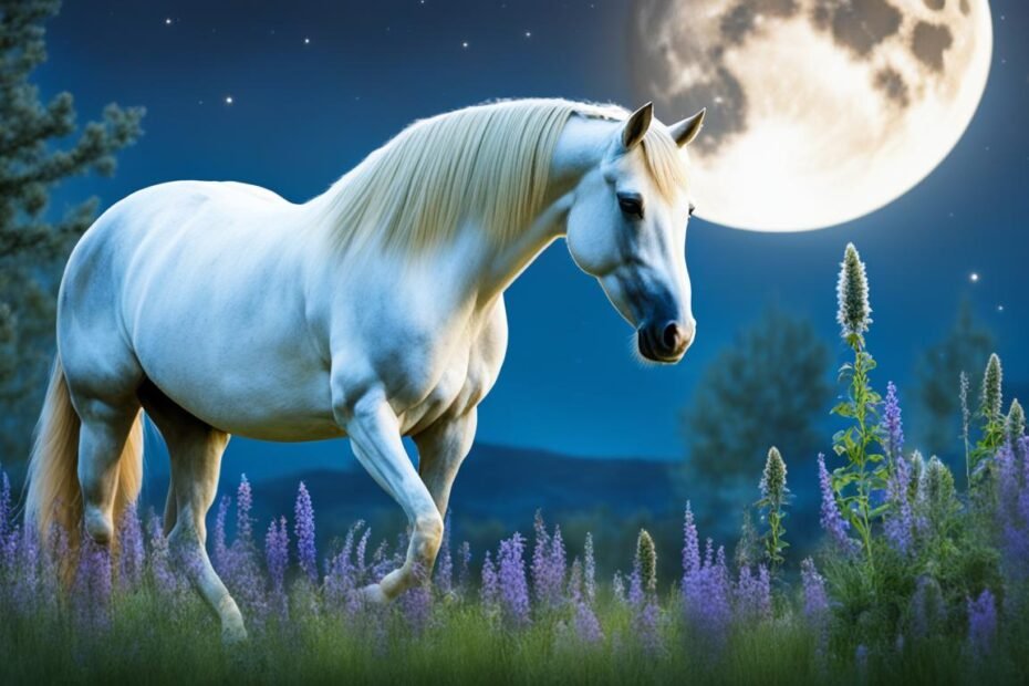Equine Mood Stabilization with Lunar Herbs