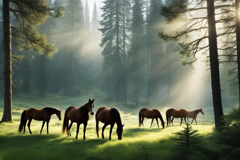 Horse-Generated Microclimates in Reforestation Projects