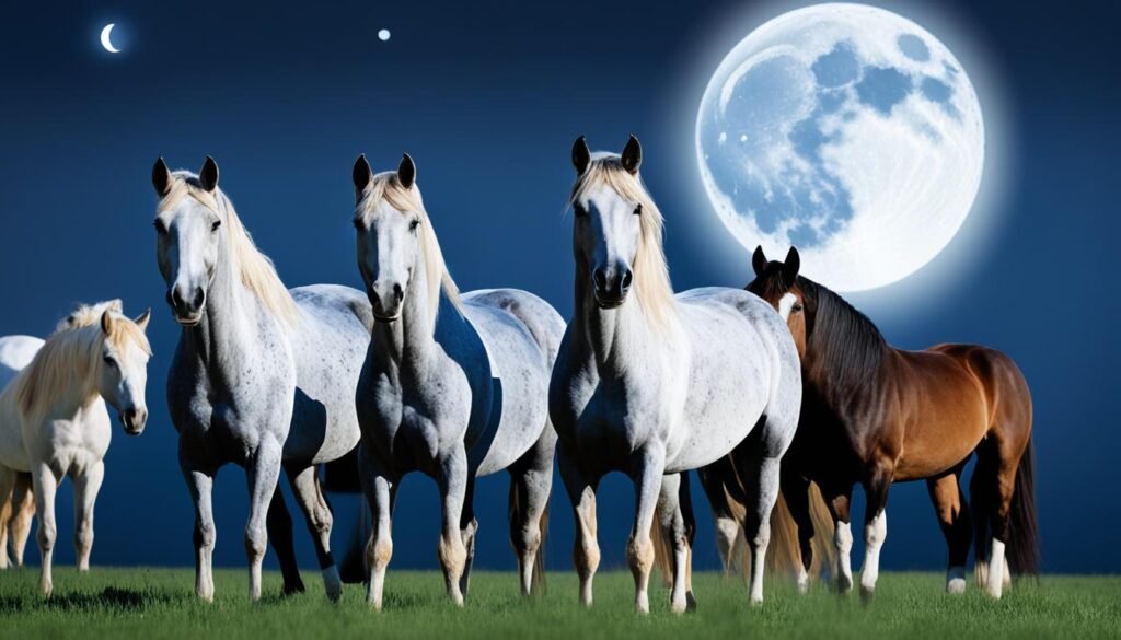 Lunar Phases and Equine Activity