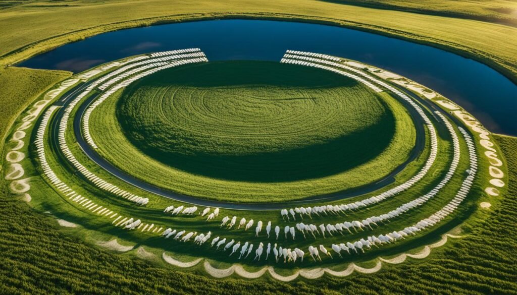 Lunar-aligned grazing Lunar-aligned grazing