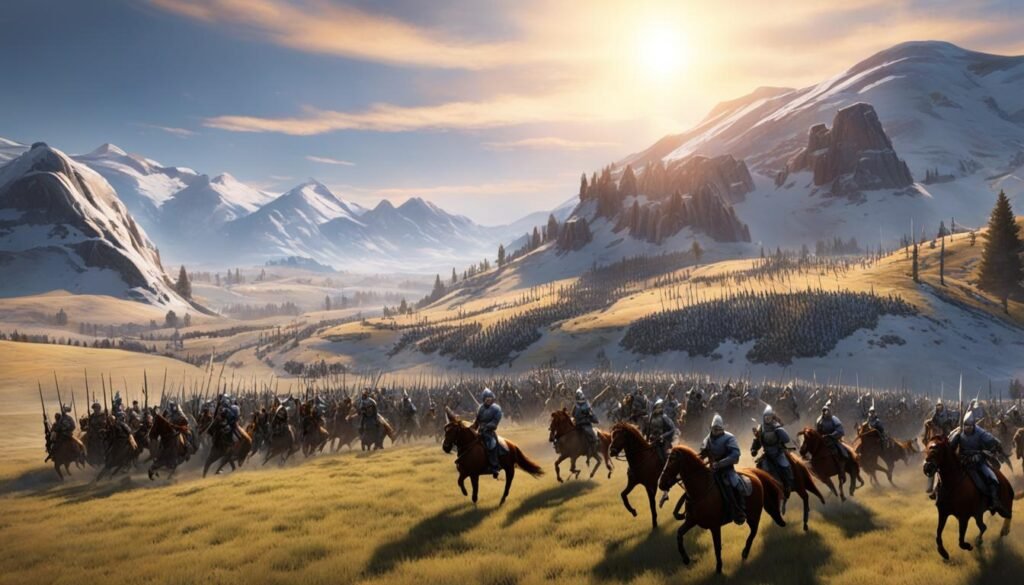 Realistic Rendering of Historical Battle Scenes Realistic Rendering of Historical Battle Scenes