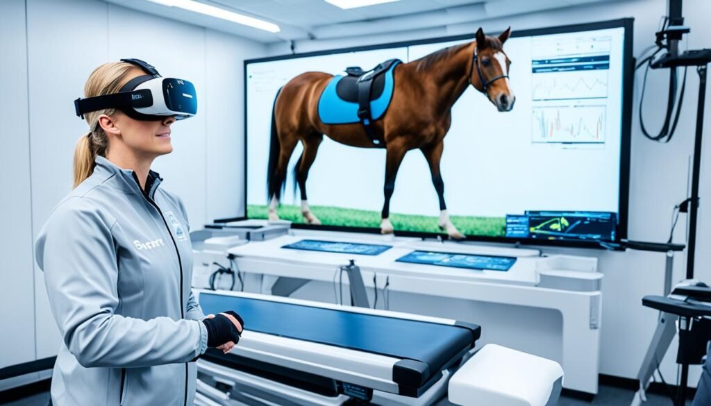 VR and AR for equine rehabilitation