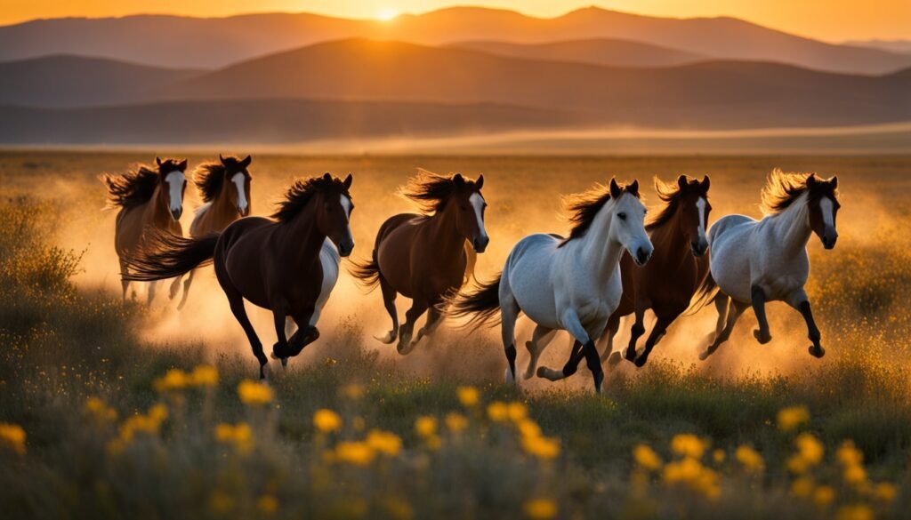 Wild Mustang Behavior Wild Mustang Behavior