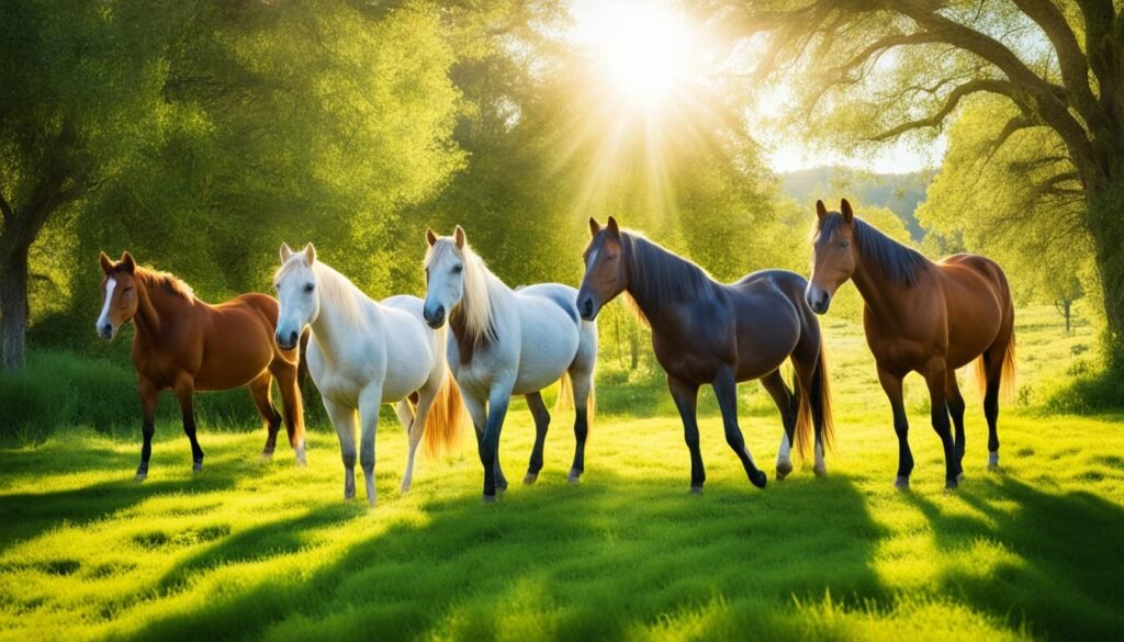 horse-led grazing horse-led grazing